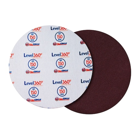 Full Circle Full Circle Level 360 8.75 in. Aluminum Oxide Hook and Loop Sanding Disc 150 Grit Very Fine 5 pk SD150-5